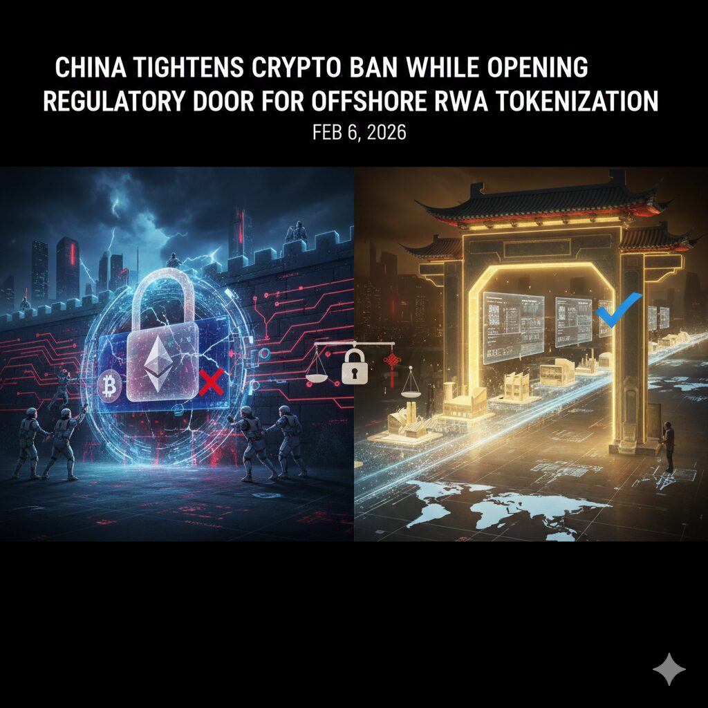 China Tightens Crypto Ban While Opening Regulatory Door for Offshore RWA Tokenization