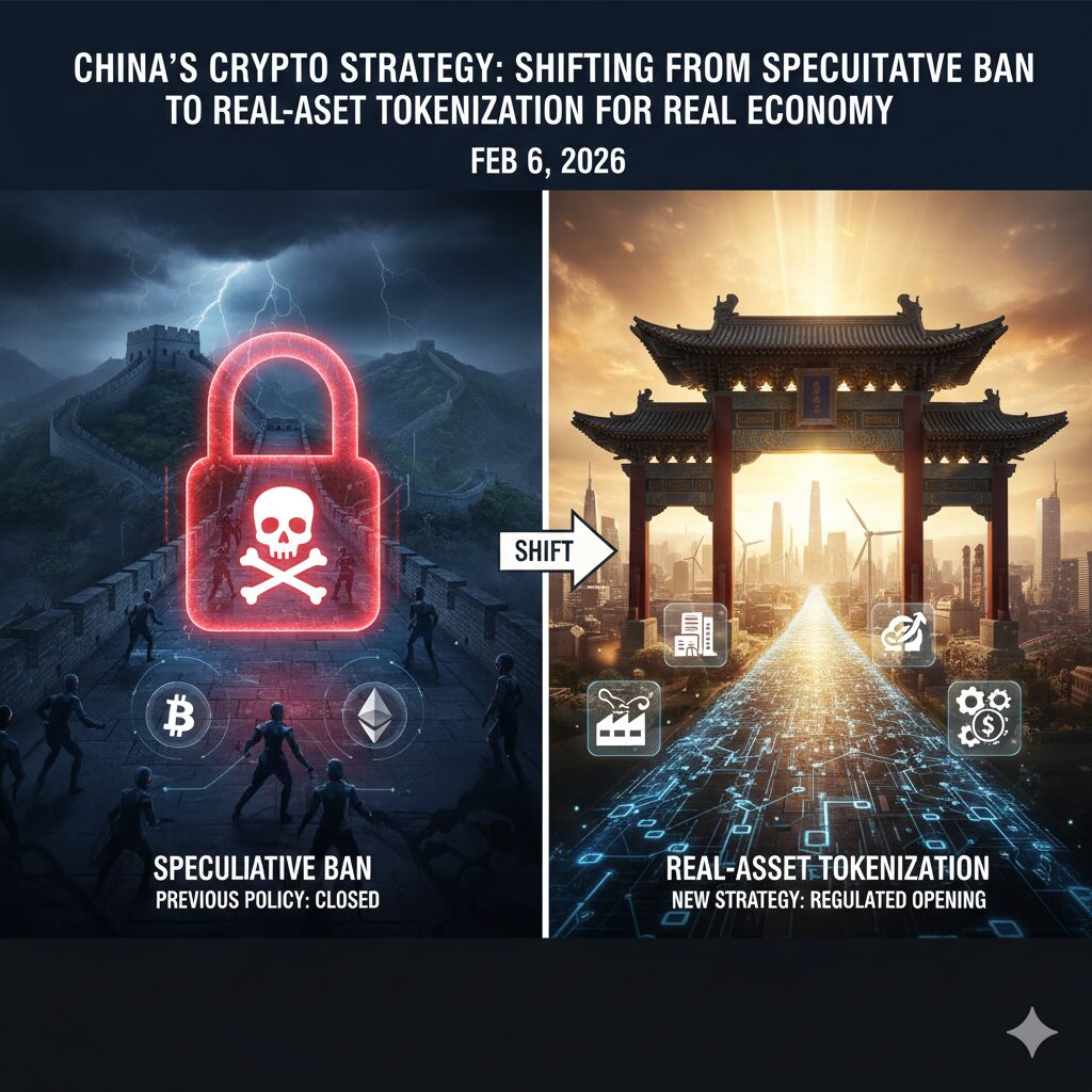 China’s Crypto Strategy: Shifting from Speculative Ban to Real-Asset Tokenization for Real Economy