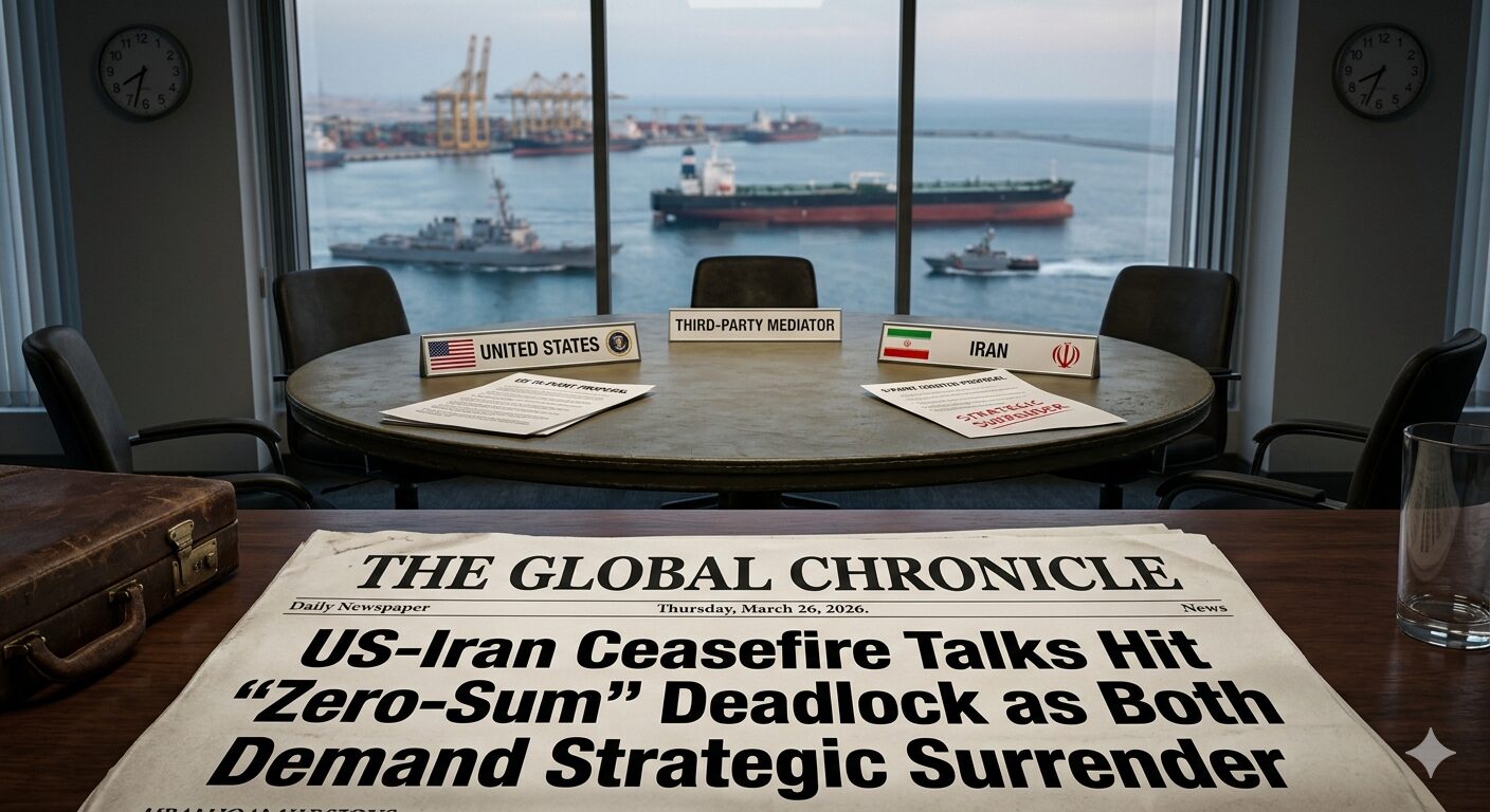 US-Iran Ceasefire Talks Unlikely as Both Sides Demand Strategic Surrender