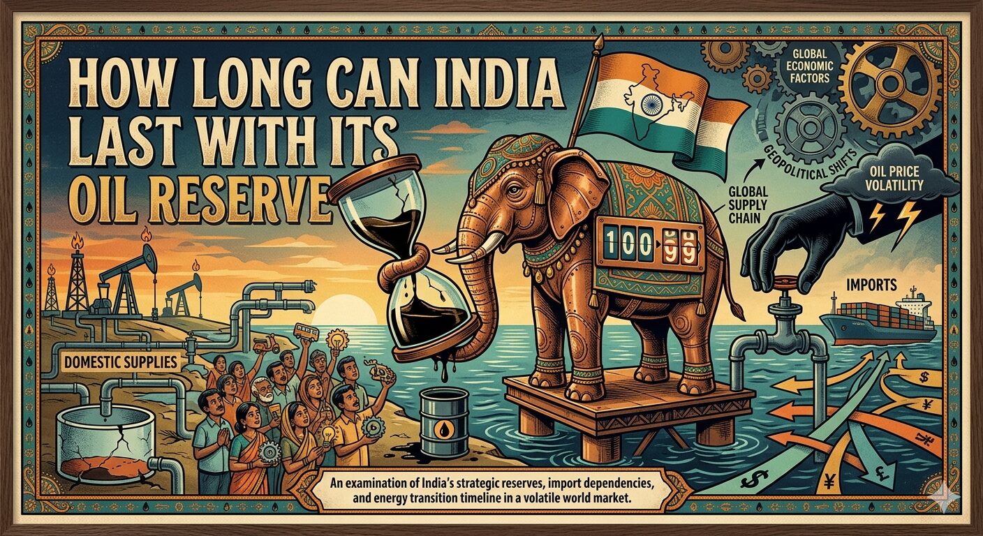 How Long Can India Last with its Oil Reserve