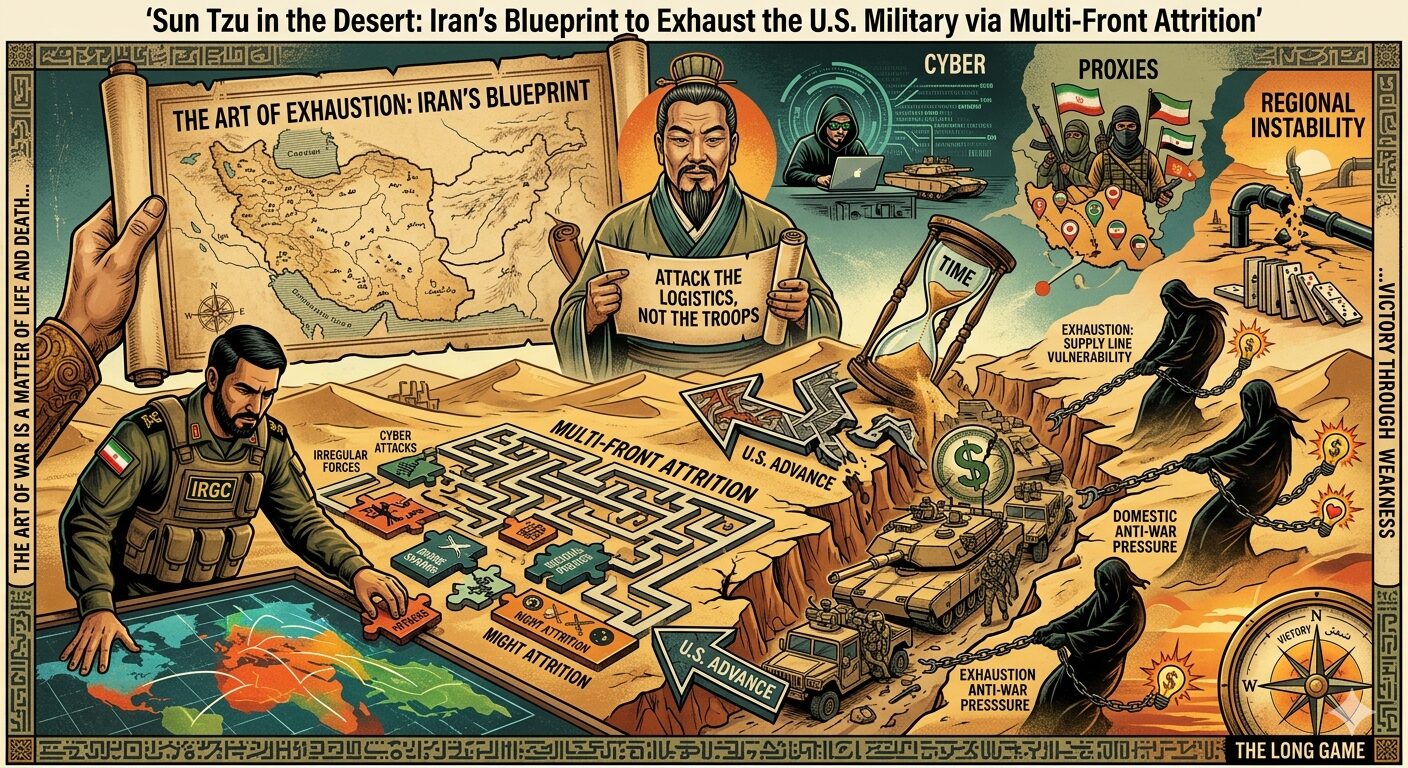 Sun Tzu in the Desert: Iran to Exhaust the U.S. Military via Multi-Front Attrition