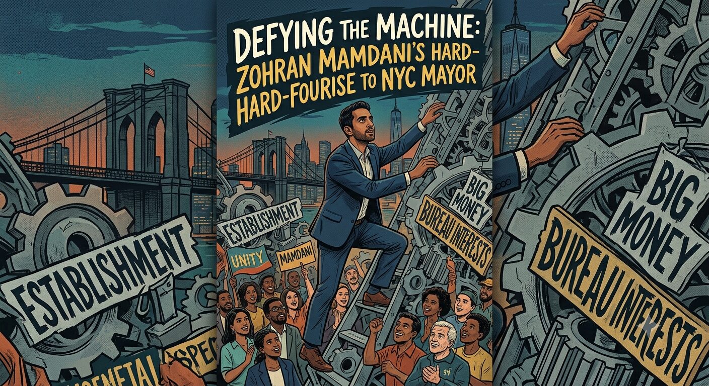 Defying the Machine: Zohran Mamdani’s Hard-Fought Rise to NYC Mayor