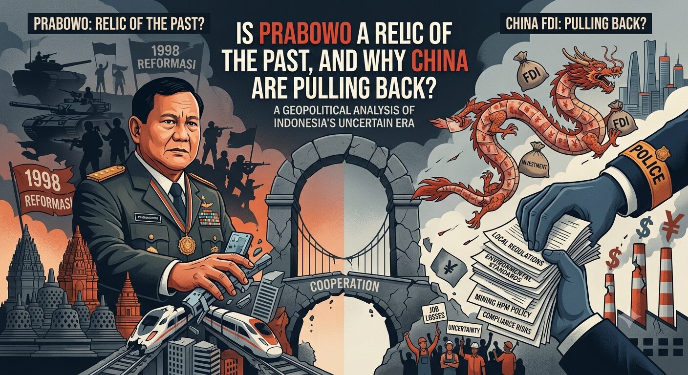 Is Prabowo a Relic of the Past, and Why Are China FDI Pulling Back?