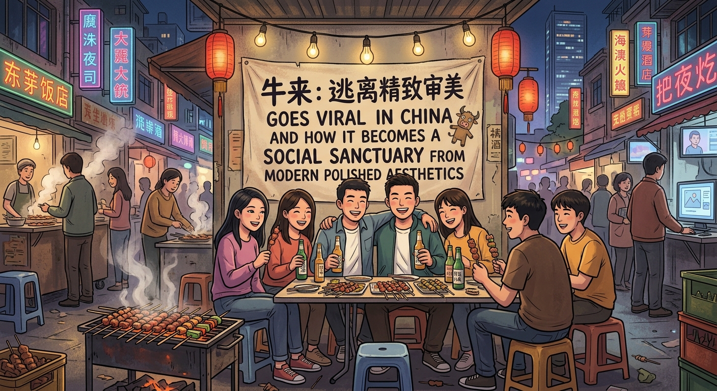 Niulai Goes Viral in China and How it Becomes a Social Sanctuary from Modern Polished Aesthetics