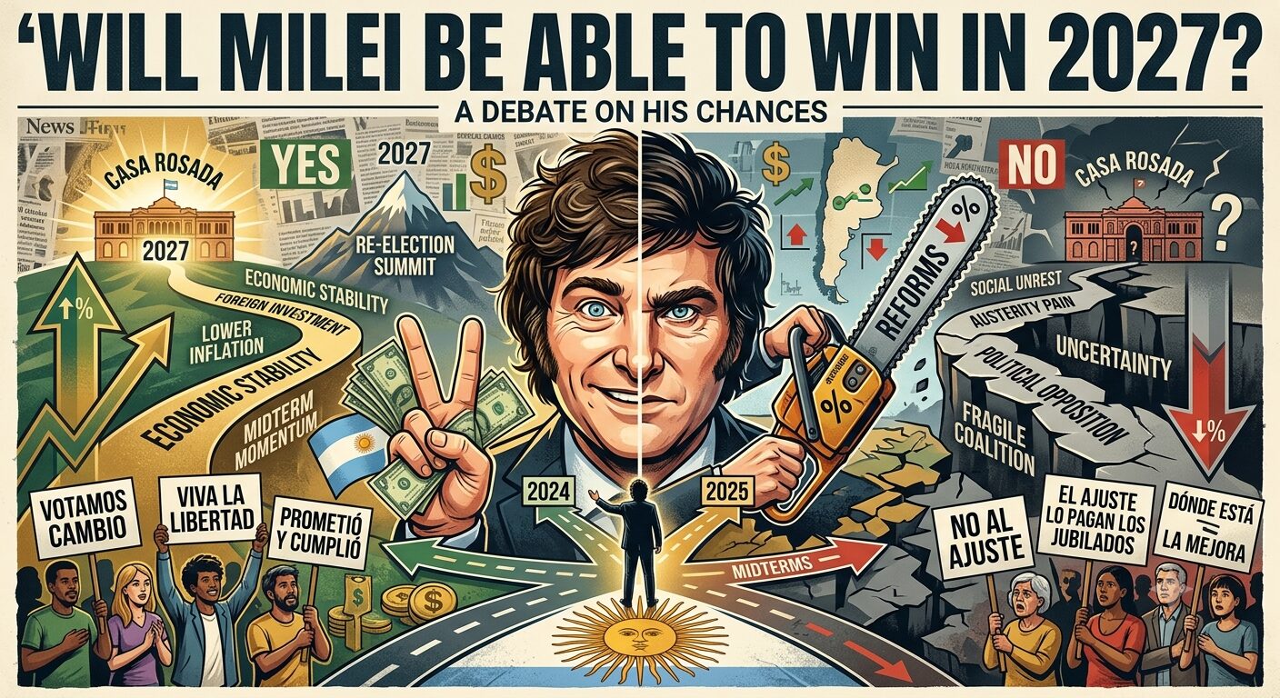 Will Milei be able to win in  2027?