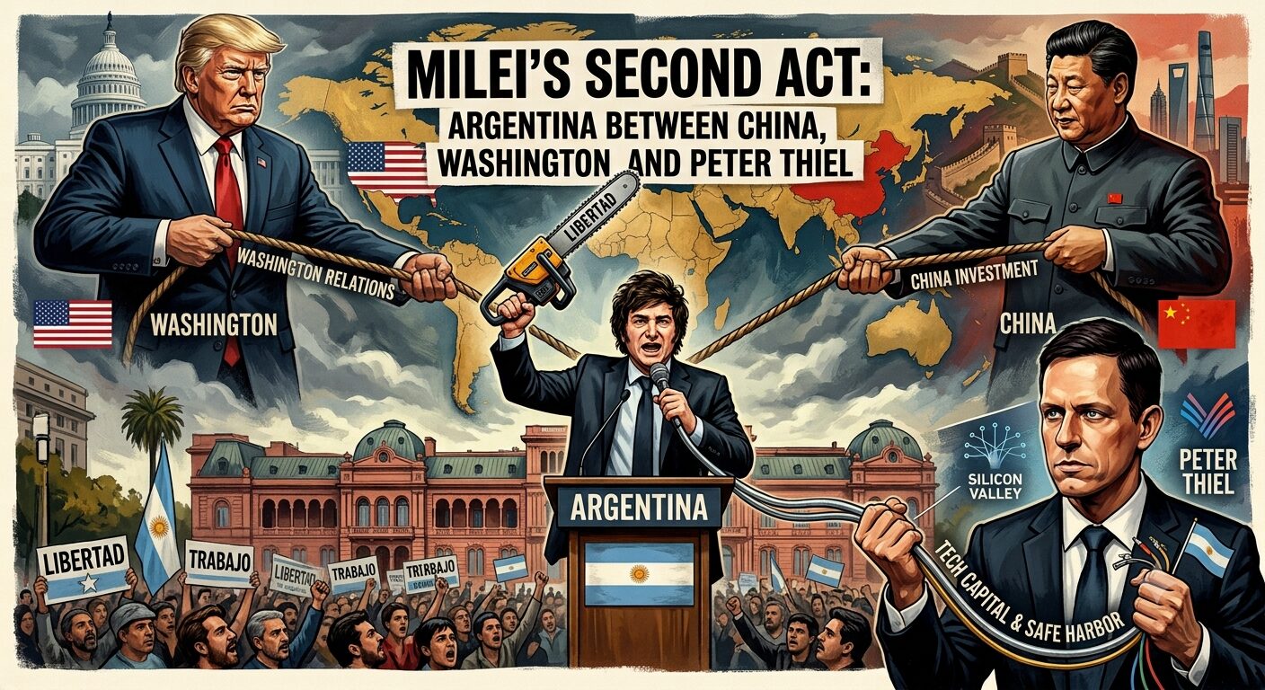 Milei’s Second Act: Argentina Between China, Washington and Peter Thiel