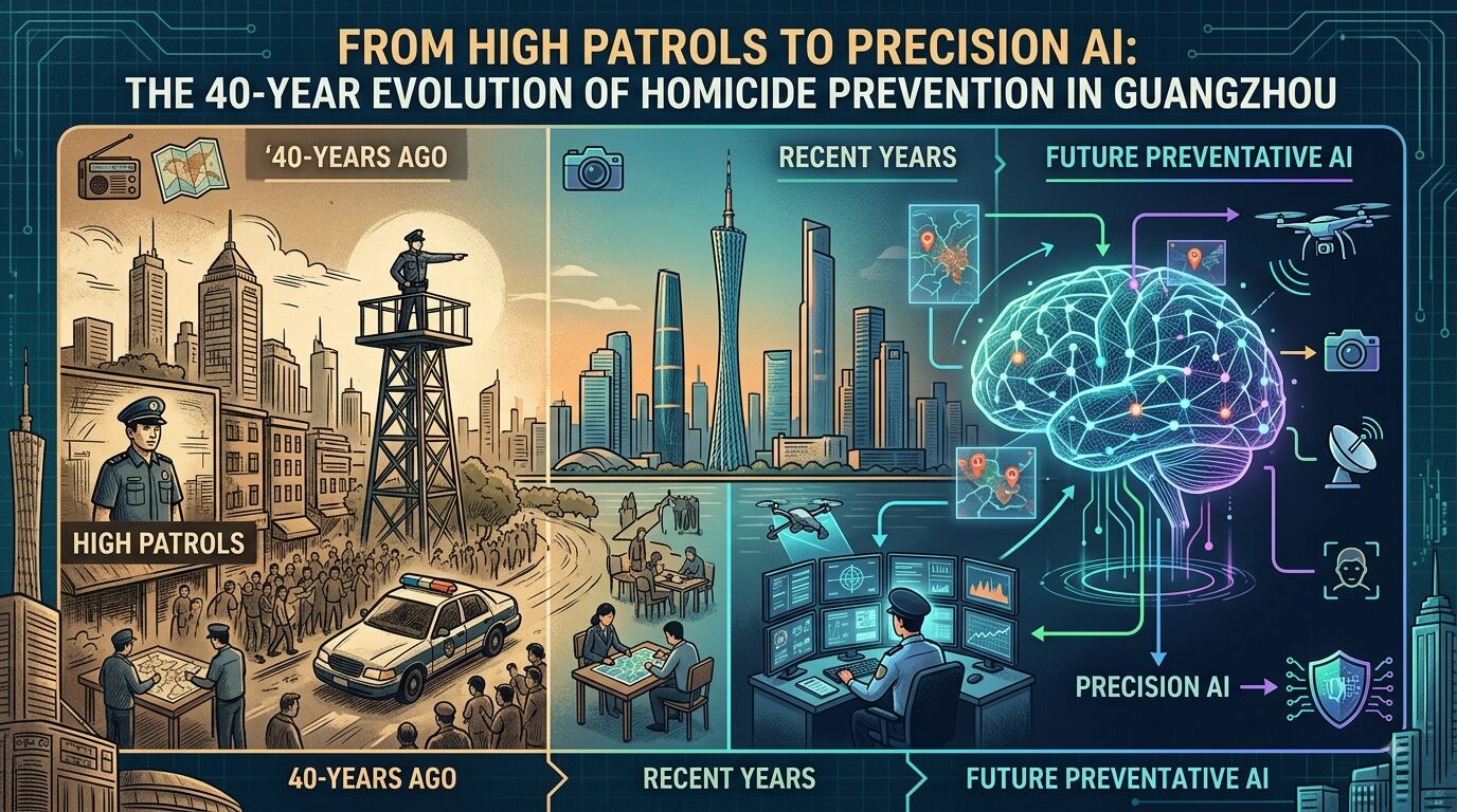 From High Patrols to Precision AI: The 40-Year Evolution of Homicide Prevention in Guangzhou