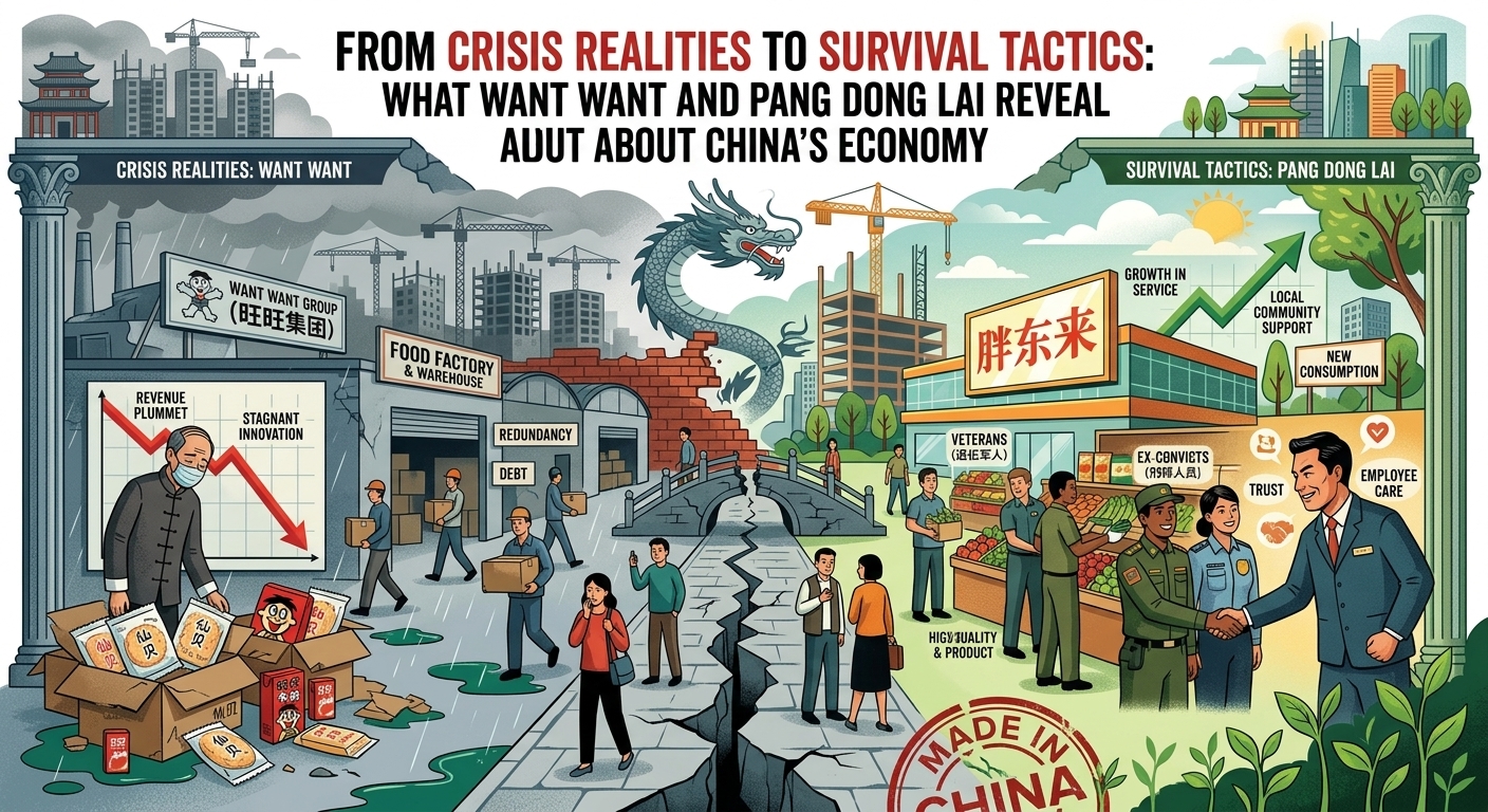 From Crisis Realities to Survival Tactics: What Want Want and Pang Dong Lai Reveal About China’s Economy